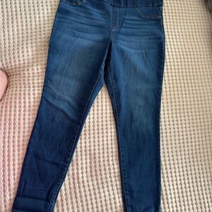 Nine West Heidi Pull On Skinny Jeans Size 14 Stretch Denim